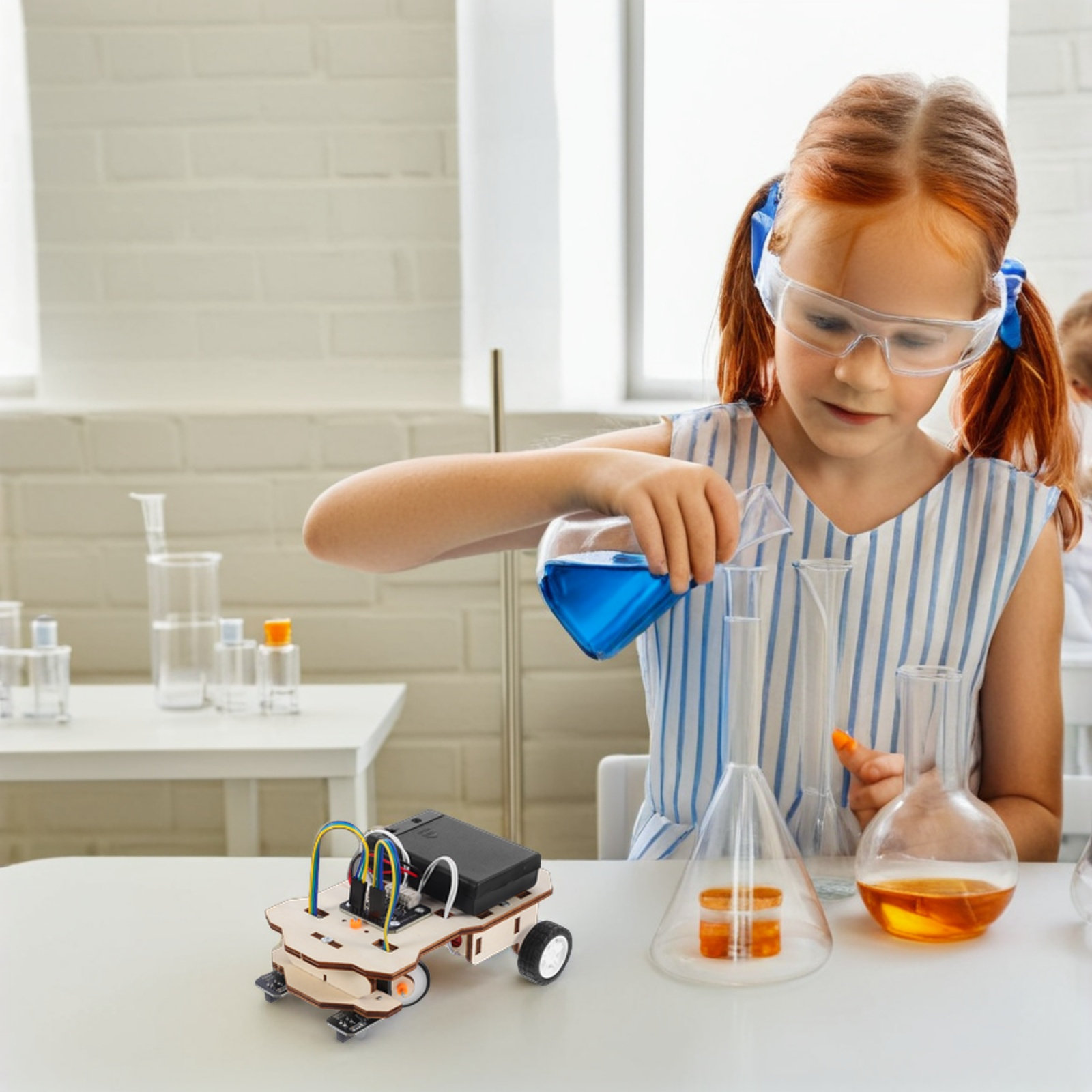 Science Kit - 1Set Stem Car Building Kit for