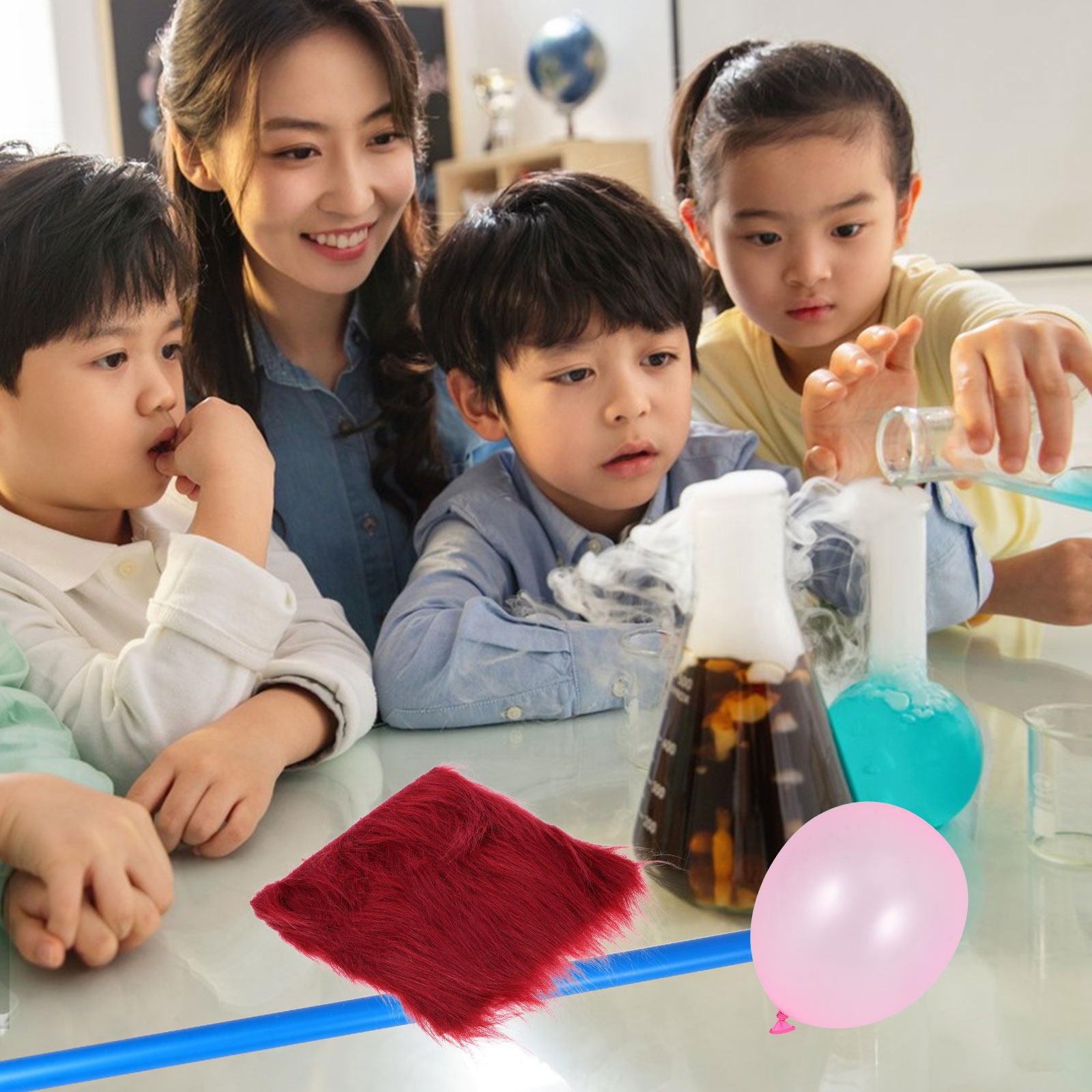 Science Kit - 1Set Friction Electrostatic Experiment Kit Stem