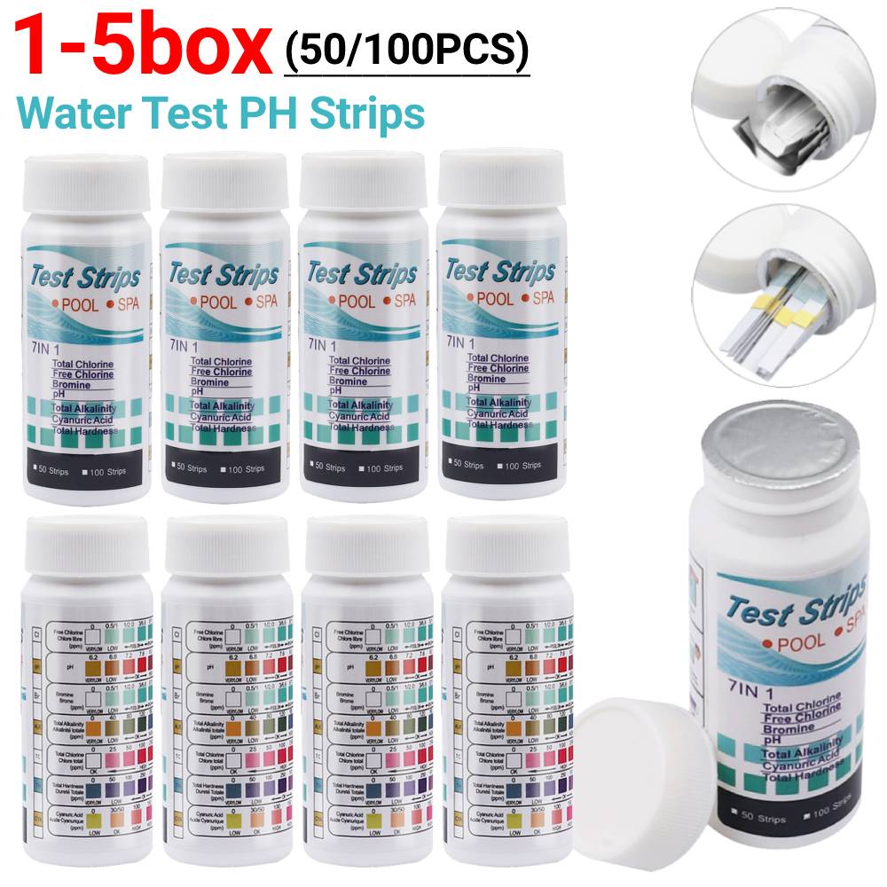 50/100PCS Water Test PH Strips - Ph Strip Test บทวิจารณ์และราคา