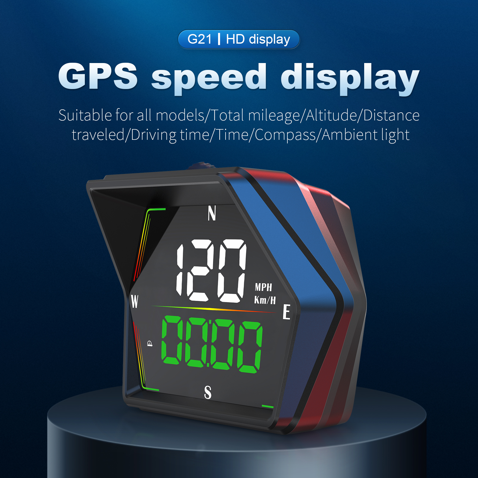 HUD G21 Head up Display Car Di - Anemometer Wind Speed บทวิจารณ์และราคา