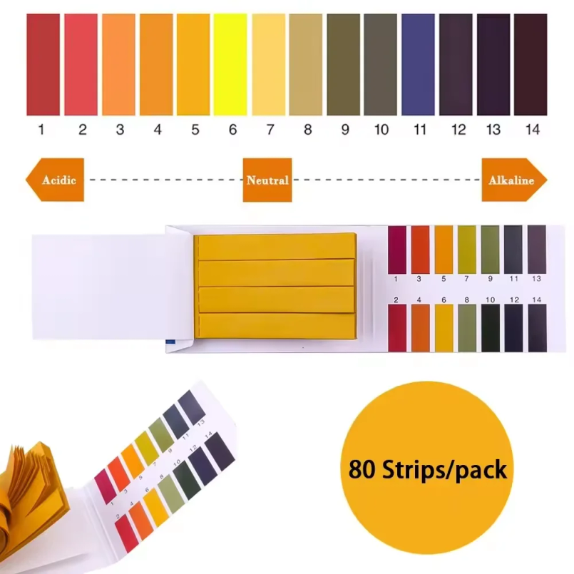 80 Strips/pack PH Test Strips  - Ph Strip Test บทวิจารณ์และราคา