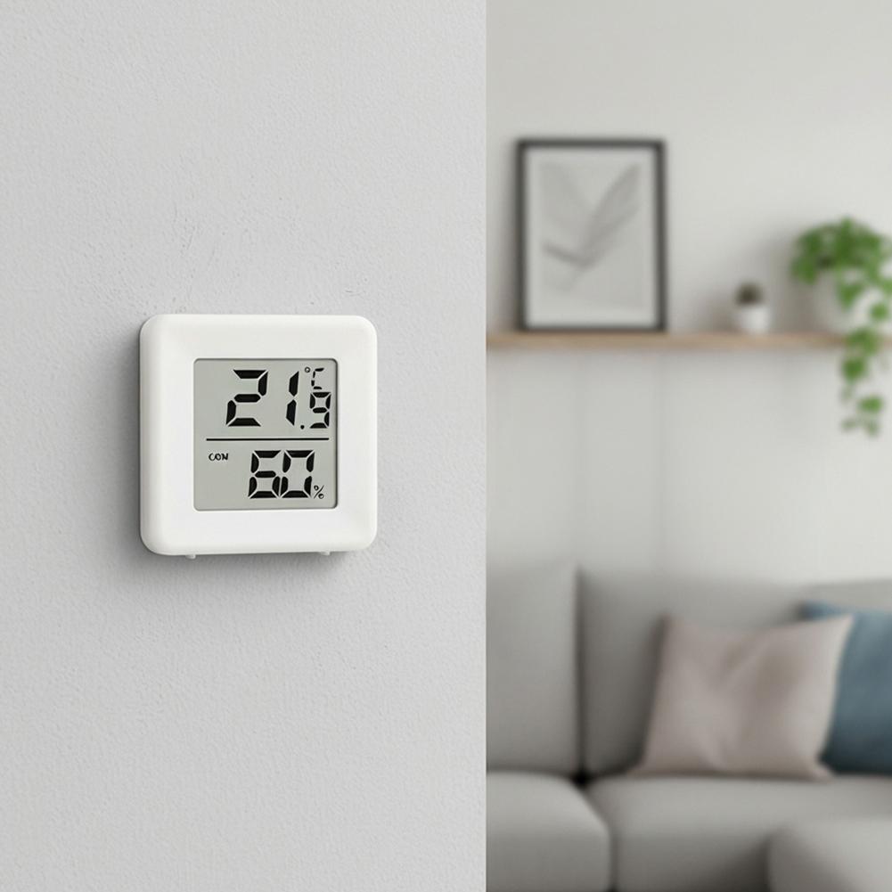 LCD Digital Thermometer Hygrom - Weather Station Indoor บทวิจารณ์และราคา