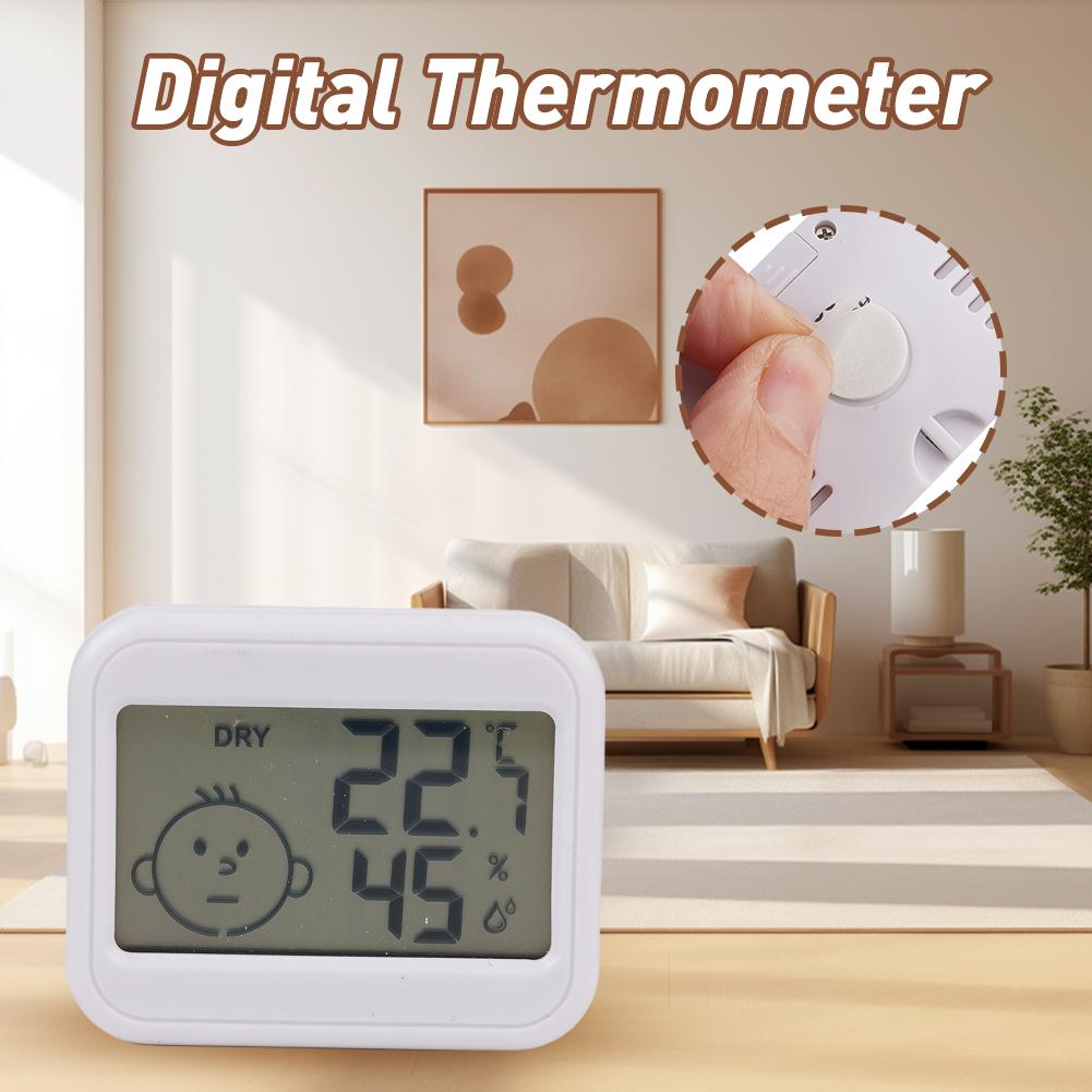 LCD Digital Thermometer Hygrom - Weather Station Indoor บทวิจารณ์และราคา