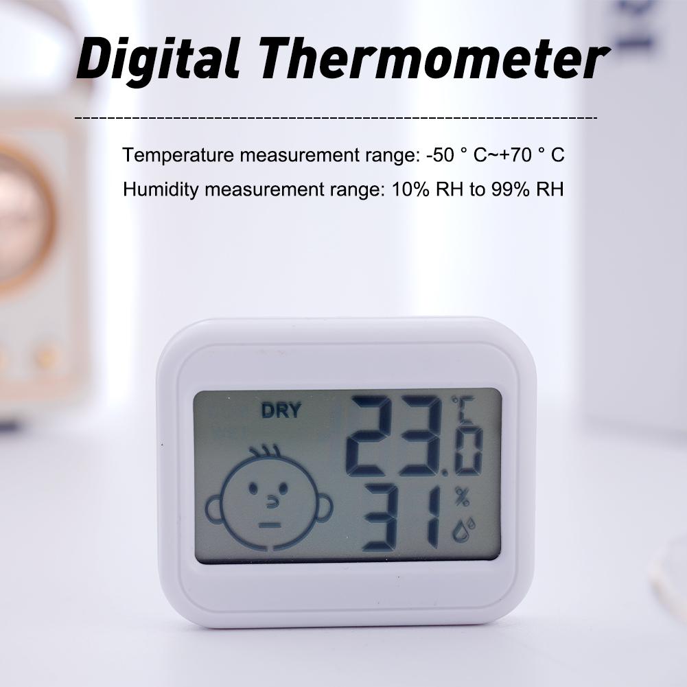 LCD Digital Thermometer Hygrom - Weather Station Indoor บทวิจารณ์และราคา