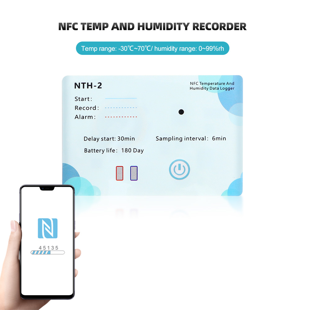 NFC Induction Temperature Logg - Weather Station Indoor บทวิจารณ์และราคา