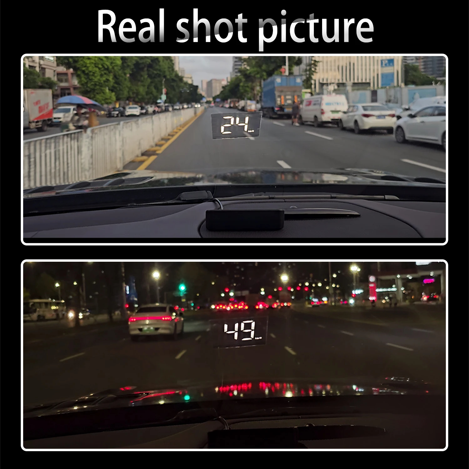 Car Head Up HD Display M2 GPS  - Anemometer Wind Speed บทวิจารณ์และราคา