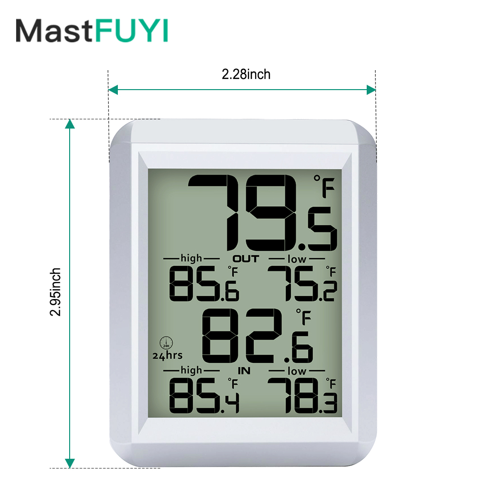 MASTFUYI Digital Thermometer I - Weather Station Indoor บทวิจารณ์และราคา