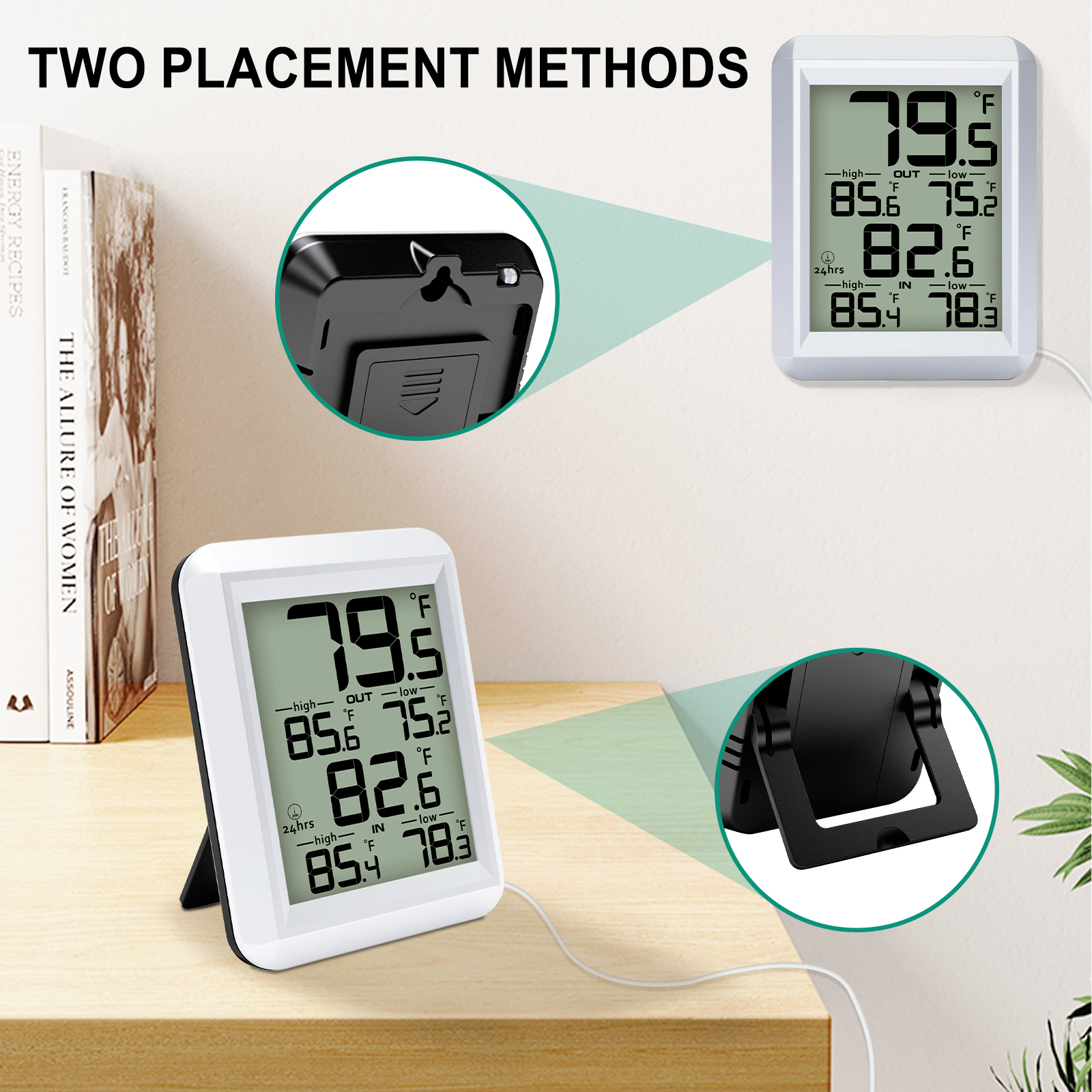MASTFUYI Digital Thermometer I - Weather Station Indoor บทวิจารณ์และราคา