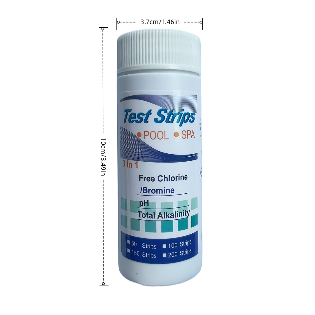 Chlorine PH Test Strips SPA Sw - Ph Strip Test บทวิจารณ์และราคา