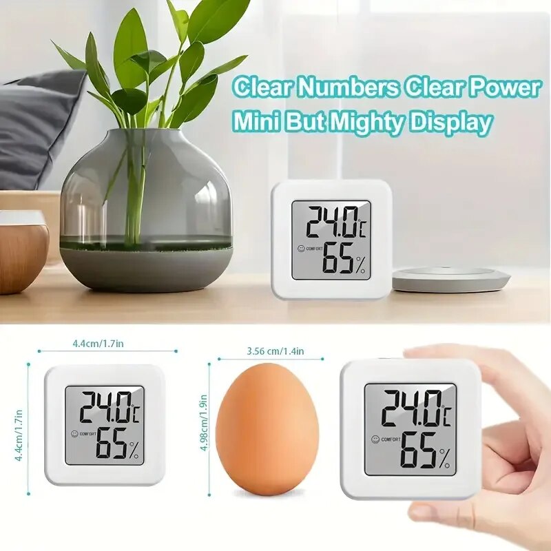 Digital Hygrometer Thermometer - Weather Station Indoor บทวิจารณ์และราคา