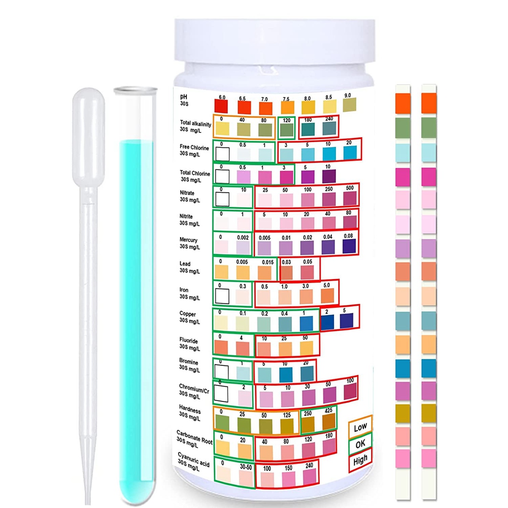 Water Testing Strips for Drink - Ph Strip Test บทวิจารณ์และราคา