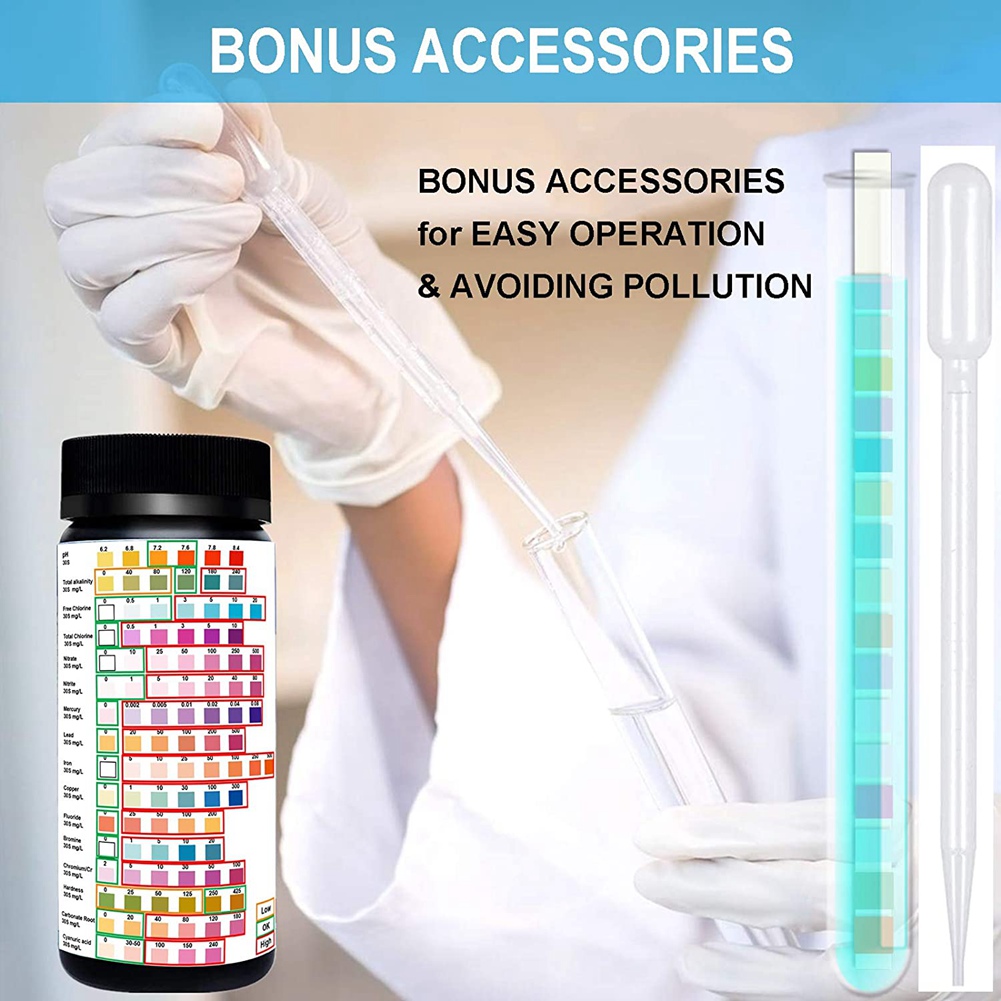 Water Testing Strips for Drink - Ph Strip Test บทวิจารณ์และราคา