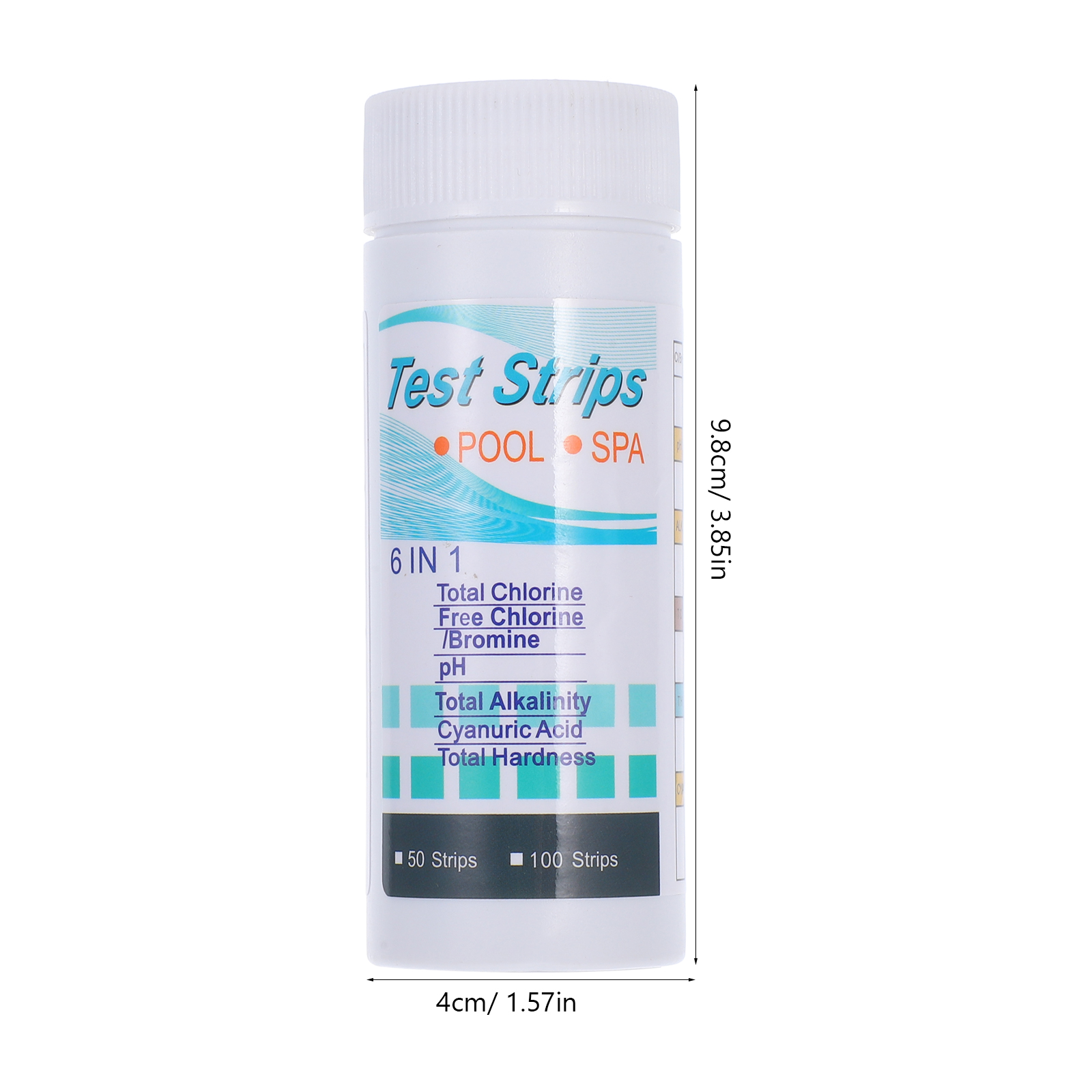 50Pcs Pool PH Test Strips 6 in - Ph Strip Test บทวิจารณ์และราคา