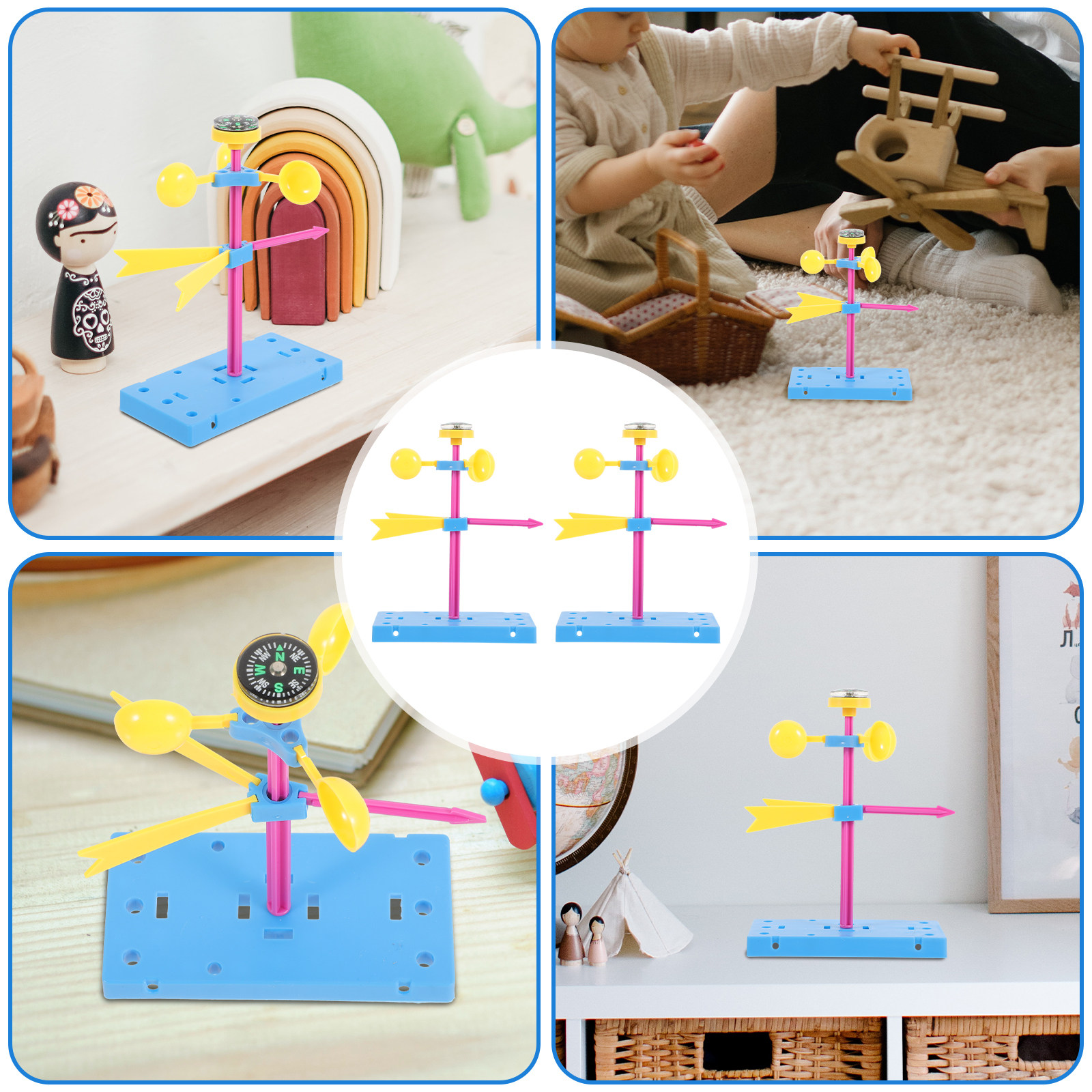 2pcs Wind Diy Educational Engi - Science Kit บทวิจารณ์และราคา