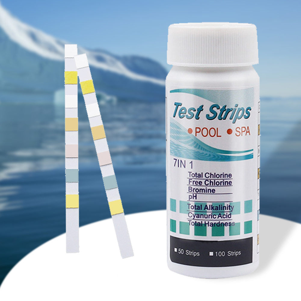 7 in 1 Swimming Pool PH Test P - Ph Strip Test บทวิจารณ์และราคา