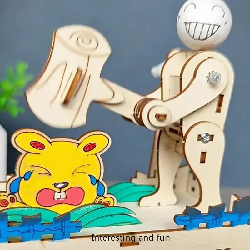 DIY trap for mice  Wood Model  - Science Toys Diy บทวิจารณ์และราคา