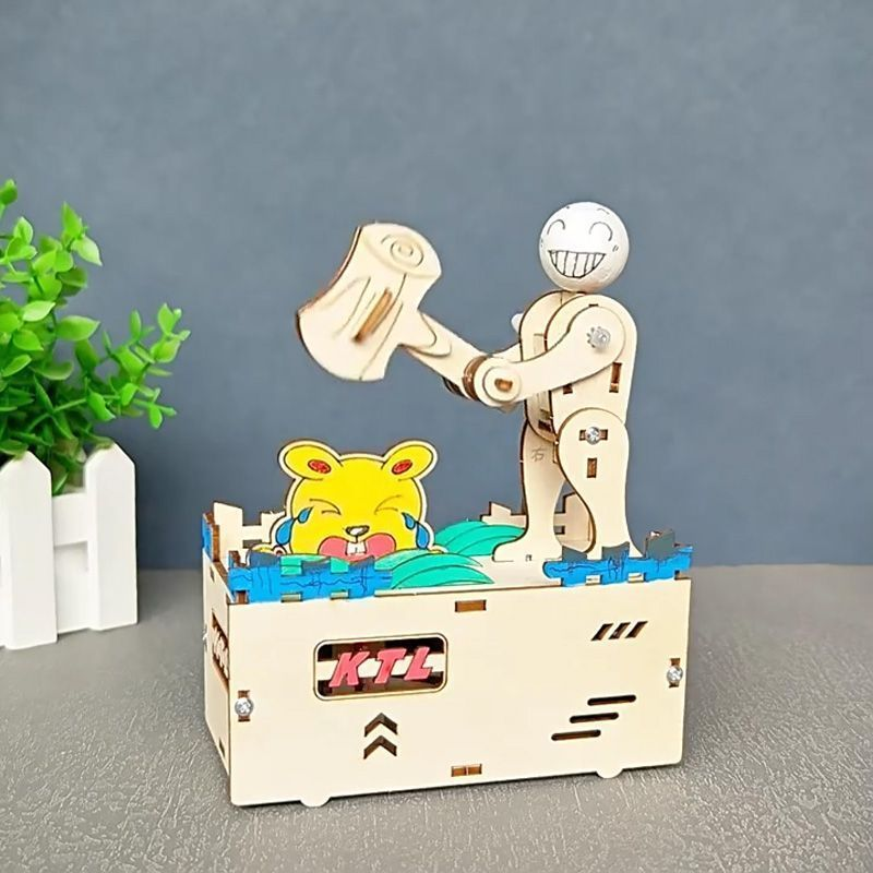 DIY trap for mice  Wood Model  - Science Toys Diy บทวิจารณ์และราคา