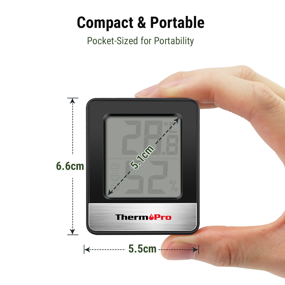 ThermoPro TP49 Mini Weather St - Weather Station Indoor บทวิจารณ์และราคา