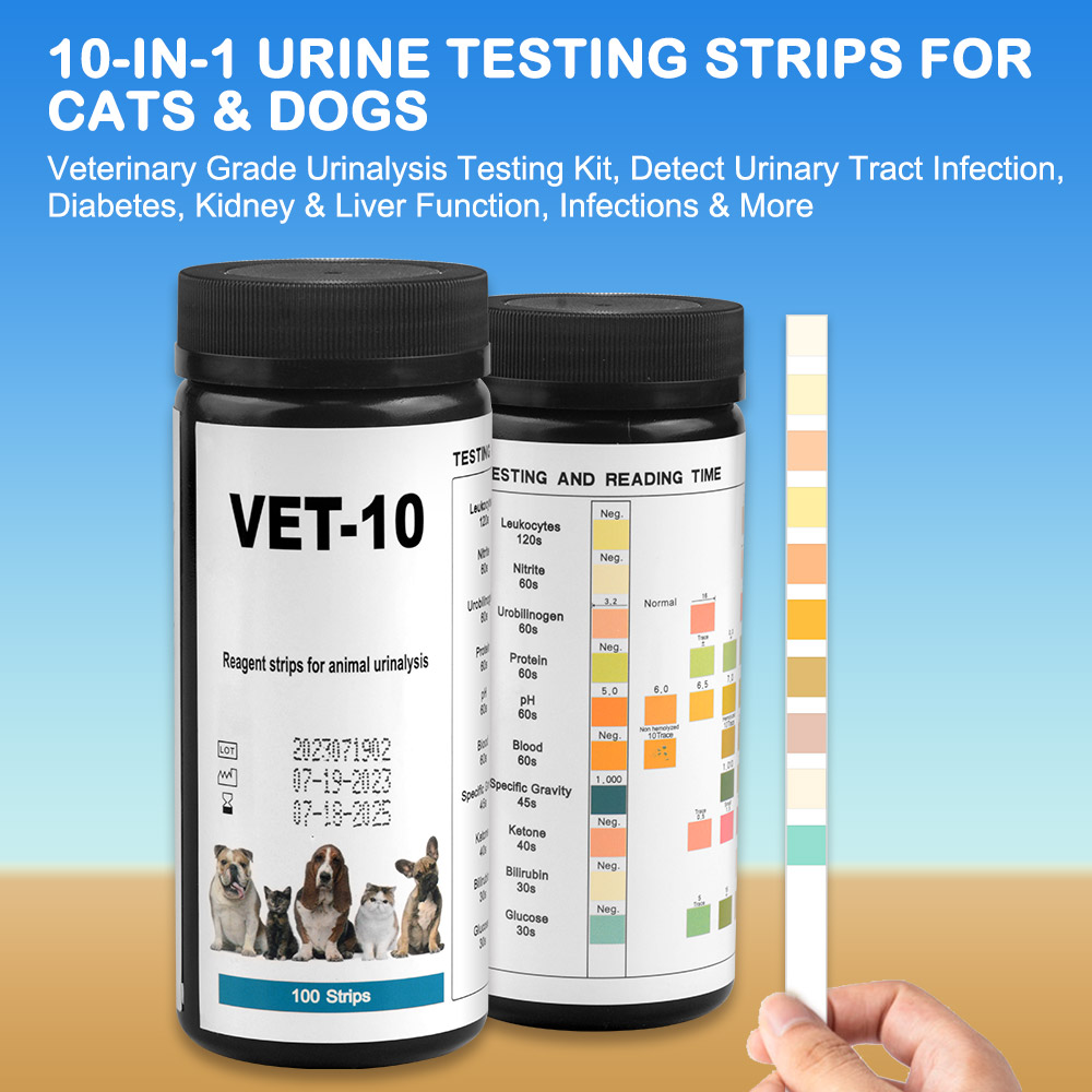 Pet Urine Testing Strips, 100  - Ph Strip Test บทวิจารณ์และราคา