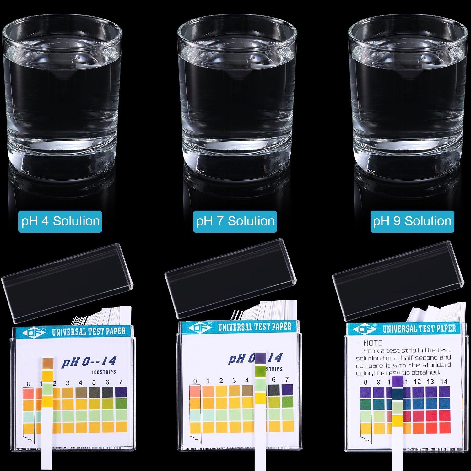 100 Strips 0-14 PH Alkaline Ac - Ph Strip Test บทวิจารณ์และราคา