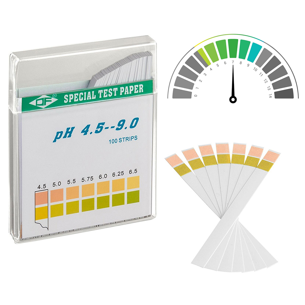 100Pcs PH Paper Strips Kit Hou - Ph Strip Test บทวิจารณ์และราคา