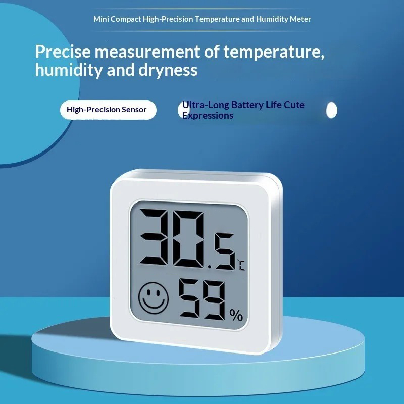 1/3pcsMini LCD Digital Thermom - Weather Station Indoor บทวิจารณ์และราคา