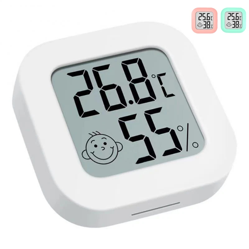 LCD Digital Thermometer Hygrom - Weather Station Indoor บทวิจารณ์และราคา