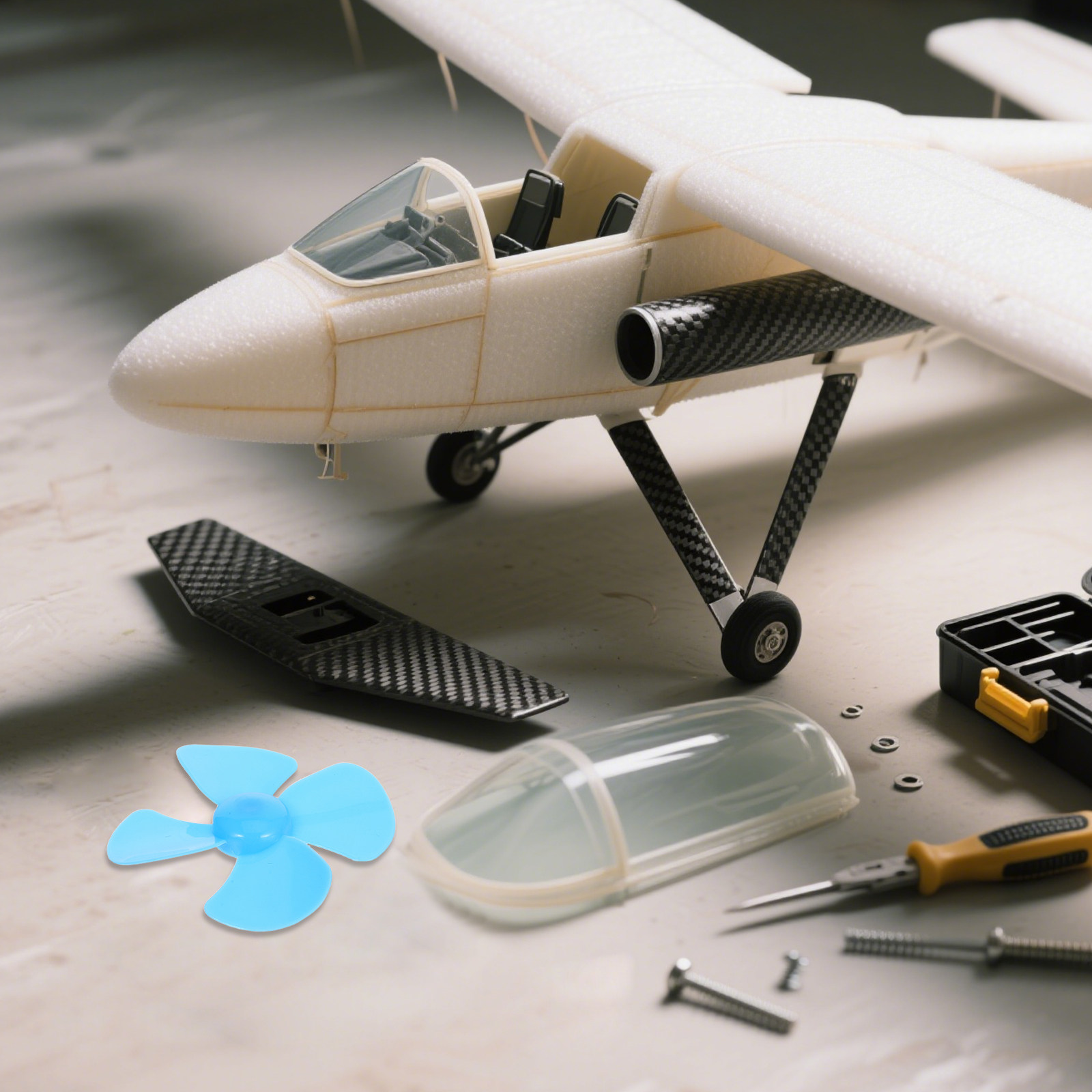 20Pcs Mini Fan Blades 60mm 4-L - Science Toys Diy บทวิจารณ์และราคา