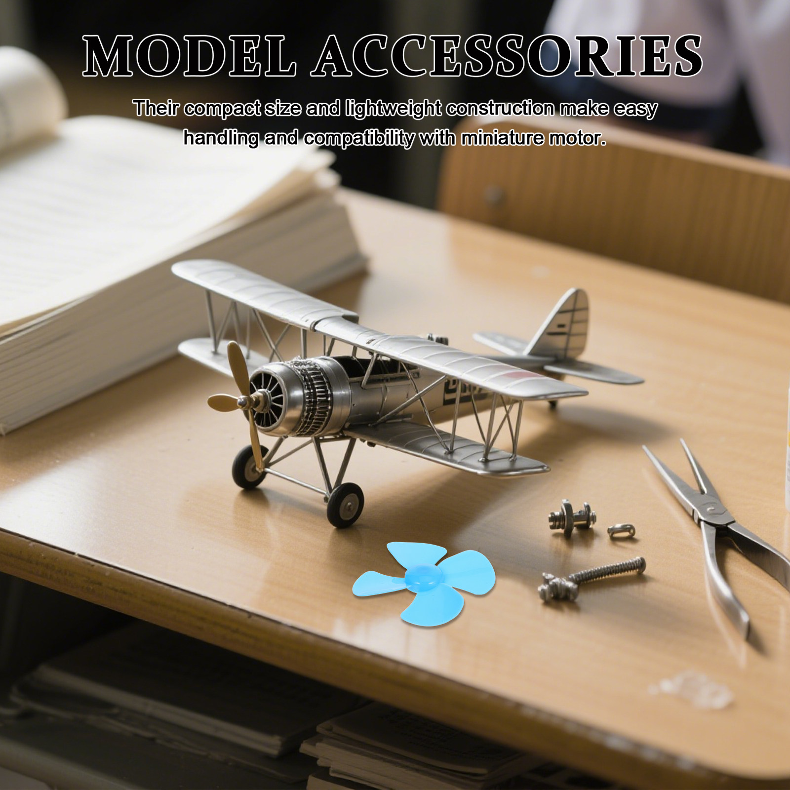 20Pcs Mini Fan Blades 60mm 4-L - Science Toys Diy บทวิจารณ์และราคา