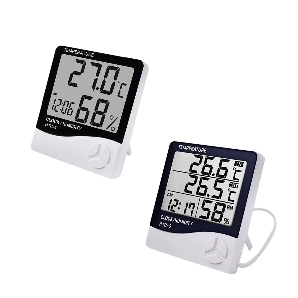 Indoor LCD Digital Thermometer - Weather Station Indoor บทวิจารณ์และราคา