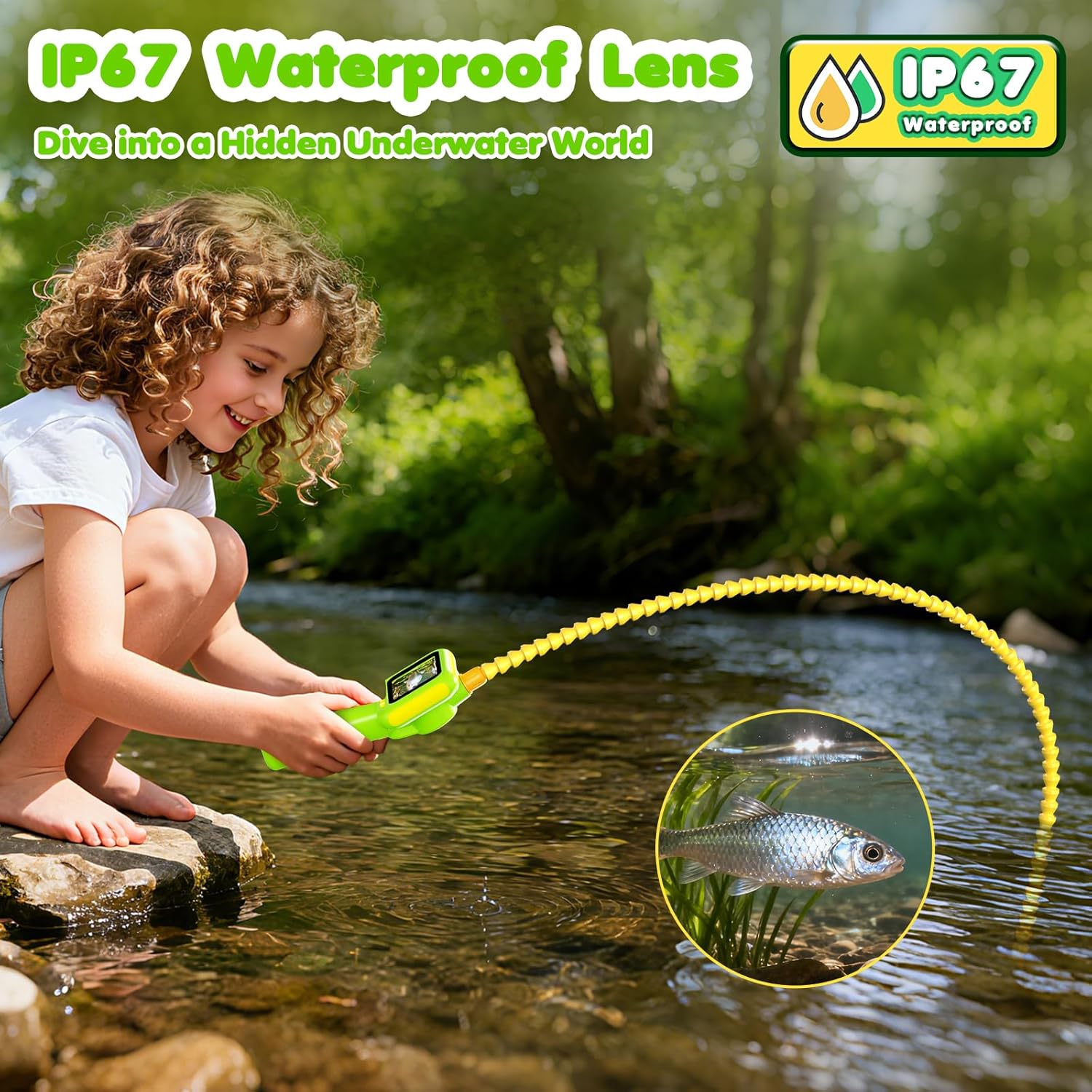 Endoscope for Kids, Borescope  - Science Kit บทวิจารณ์และราคา