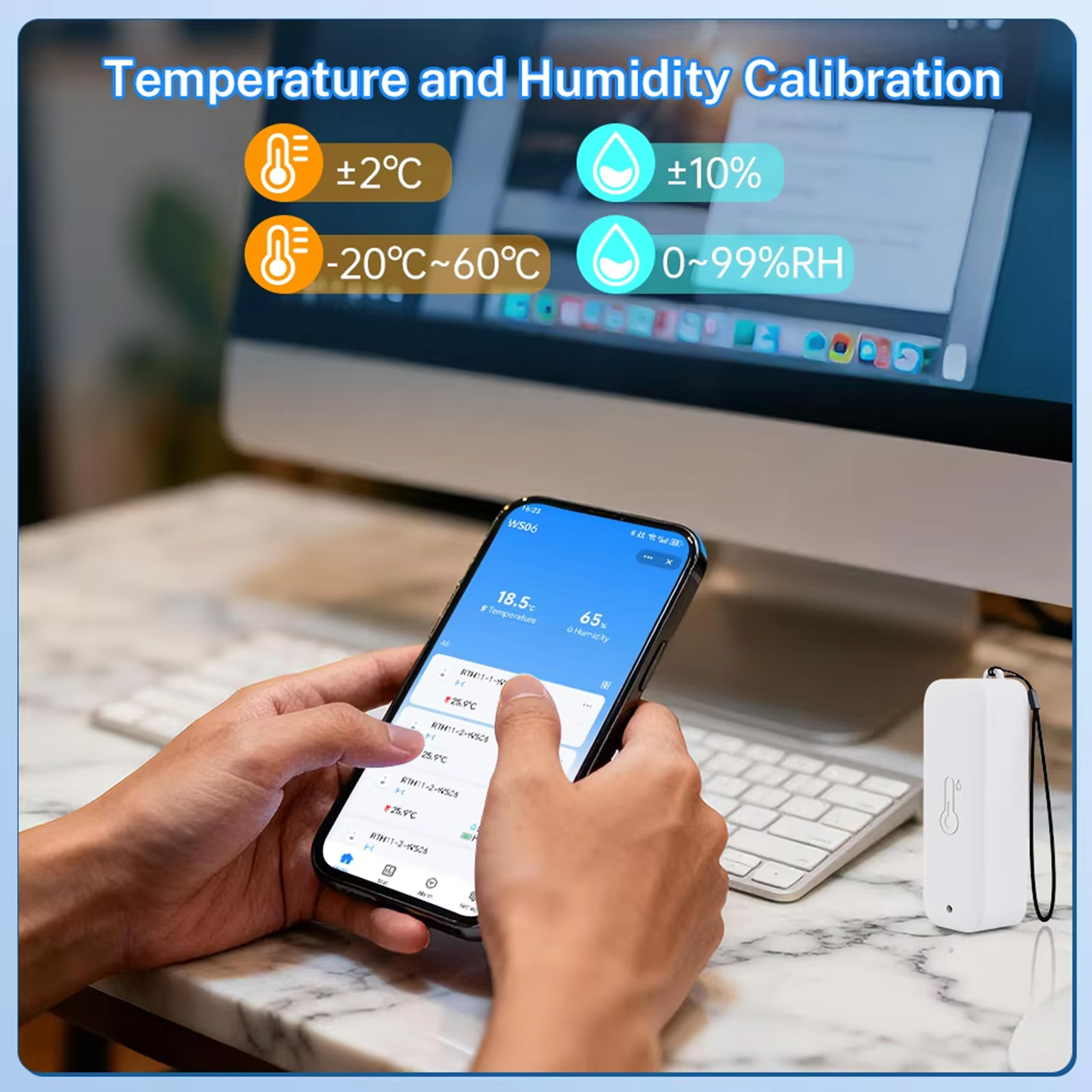 Tuya WiFi+RF433 Weather Statio - Weather Station Indoor บทวิจารณ์และราคา