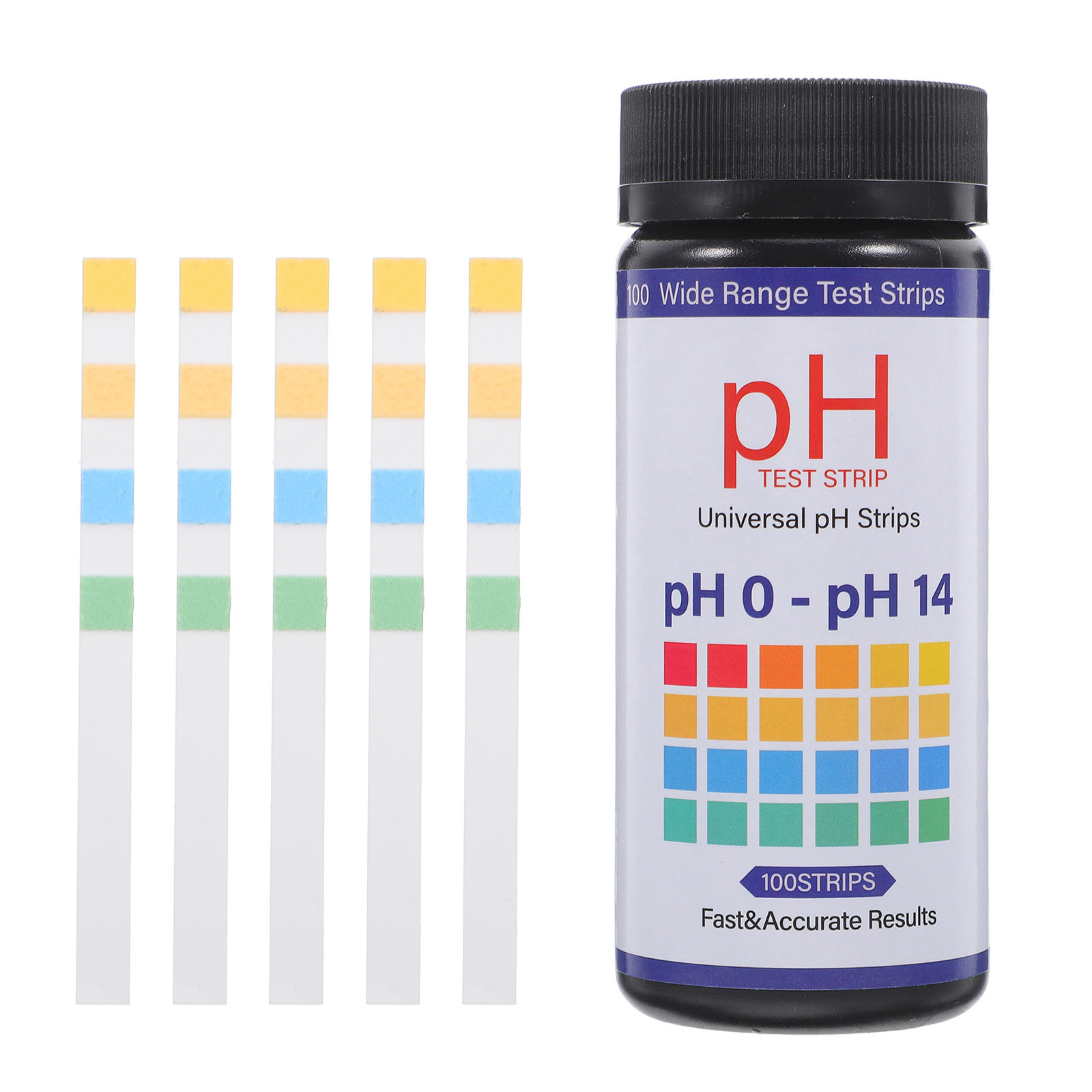 100Pcs PH Test Paper Strips PH - Ph Strip Test บทวิจารณ์และราคา
