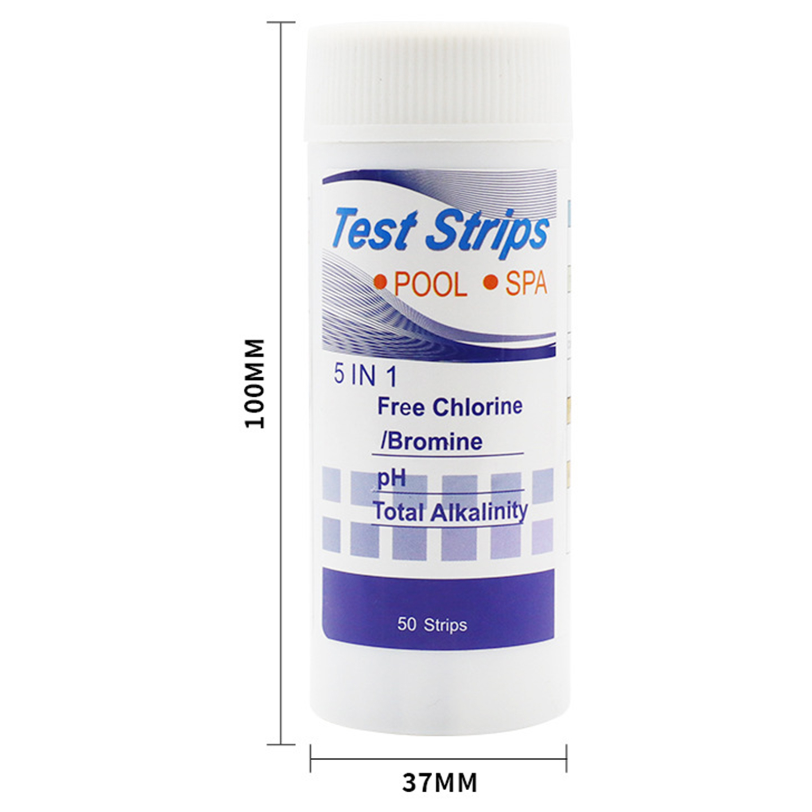 50pcs Multipurpose Chlorine PH - Ph Strip Test บทวิจารณ์และราคา