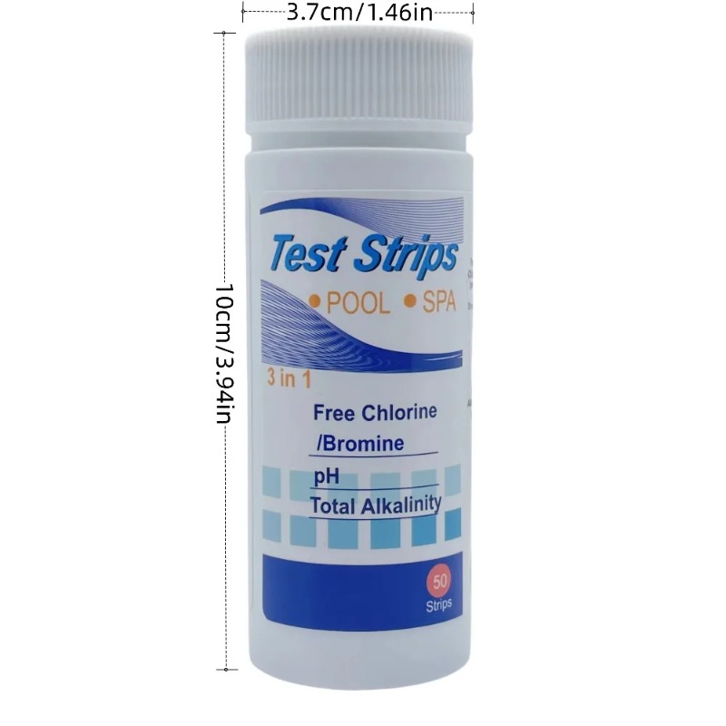 Chlorine PH Test Strips SPA Sw - Ph Strip Test บทวิจารณ์และราคา