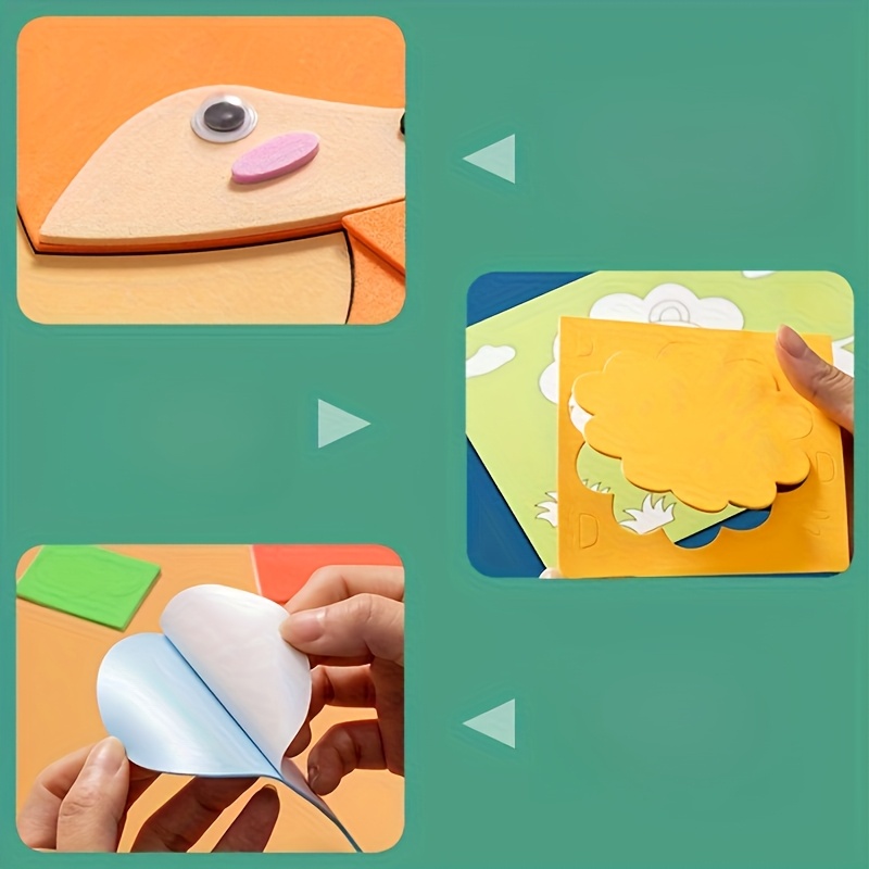 3D Stickers for Kids, Disposab - Science Toys Diy บทวิจารณ์และราคา