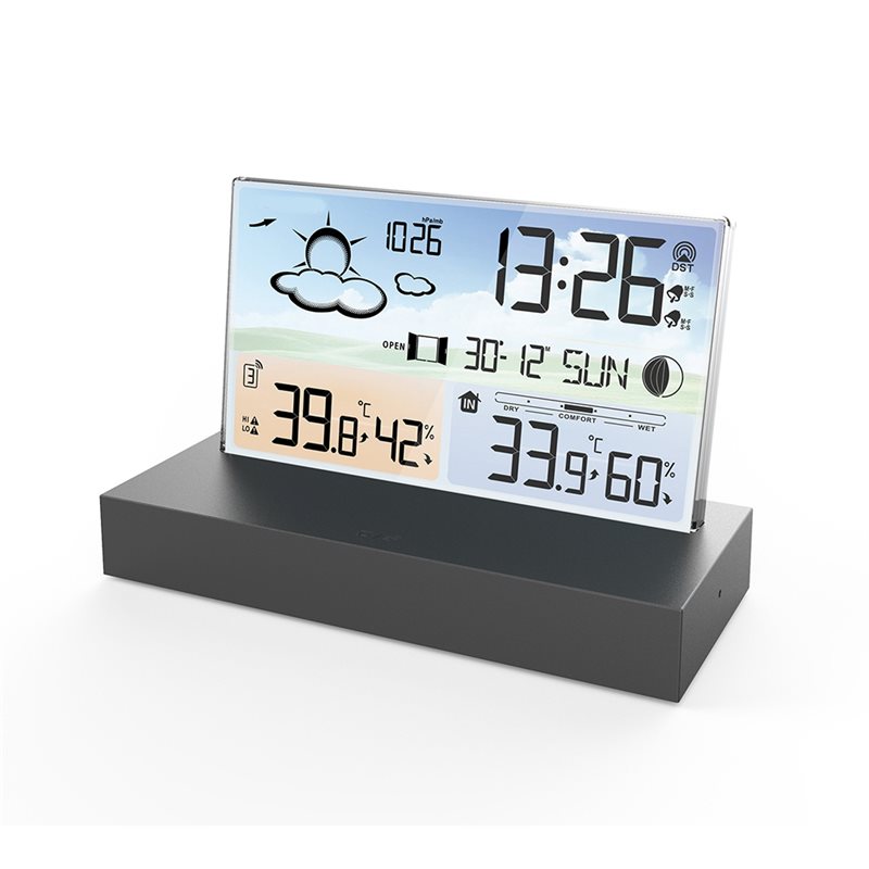 NEW HOT In Stock-Digital Weath - Weather Station Indoor บทวิจารณ์และราคา
