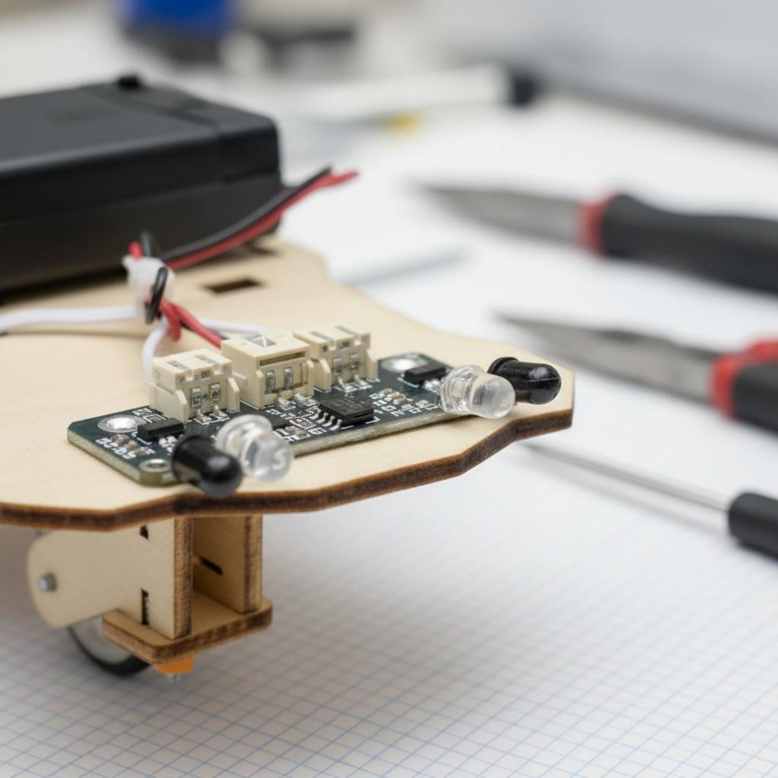 Wooden Intelligent Vehicle Kit - Science Kit บทวิจารณ์และราคา