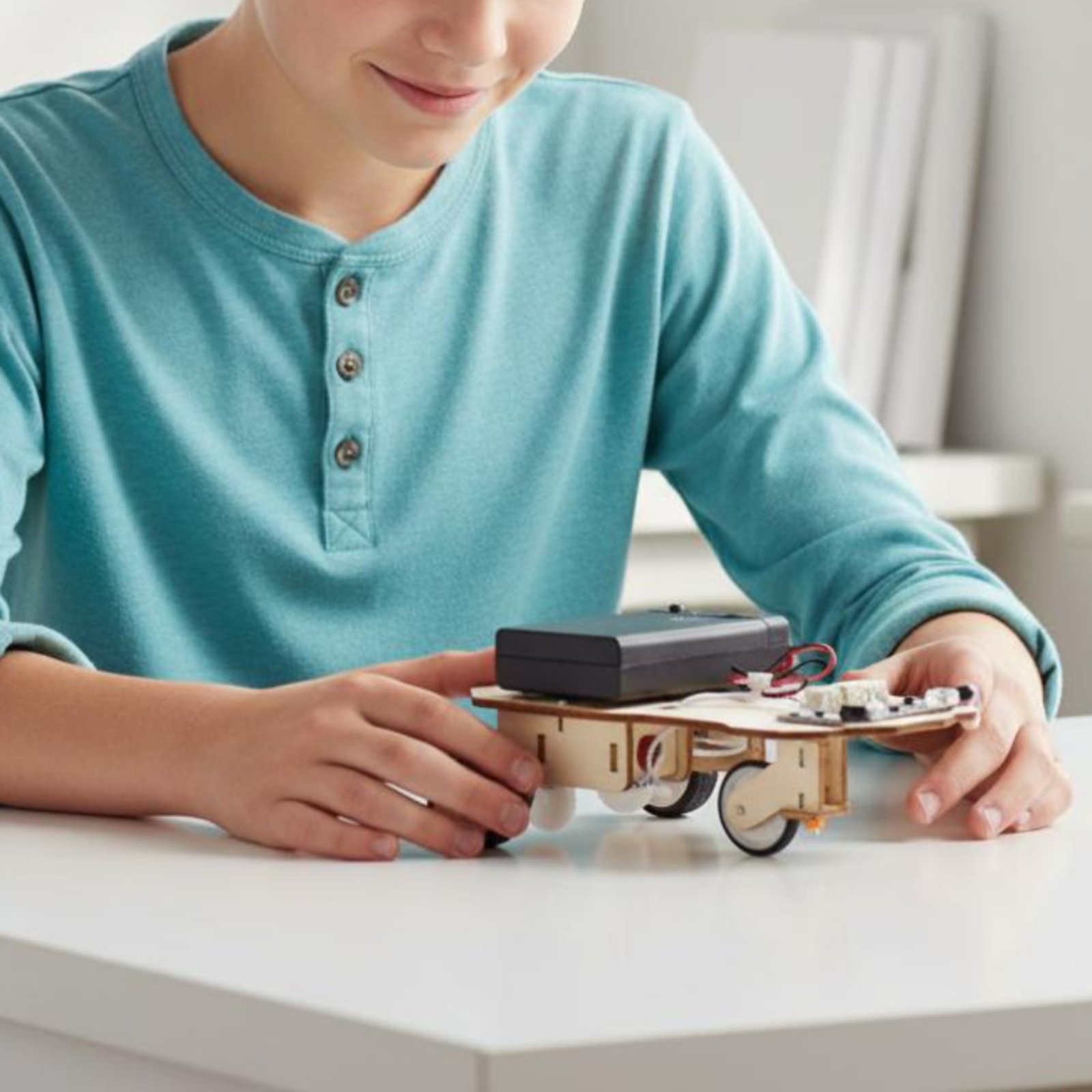 Wooden Intelligent Vehicle Kit - Science Kit บทวิจารณ์และราคา